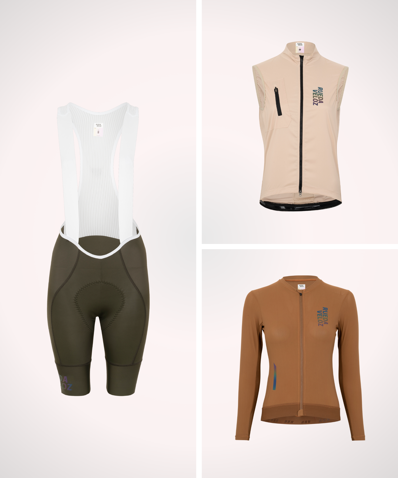 DAM BUNDLE: GILET + LÅNGÄRMAD TRÖJA + BIBS