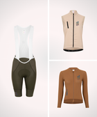 WOMENS BUNDLE: GILET + LONG SLEEVE JERSEY + BIBS