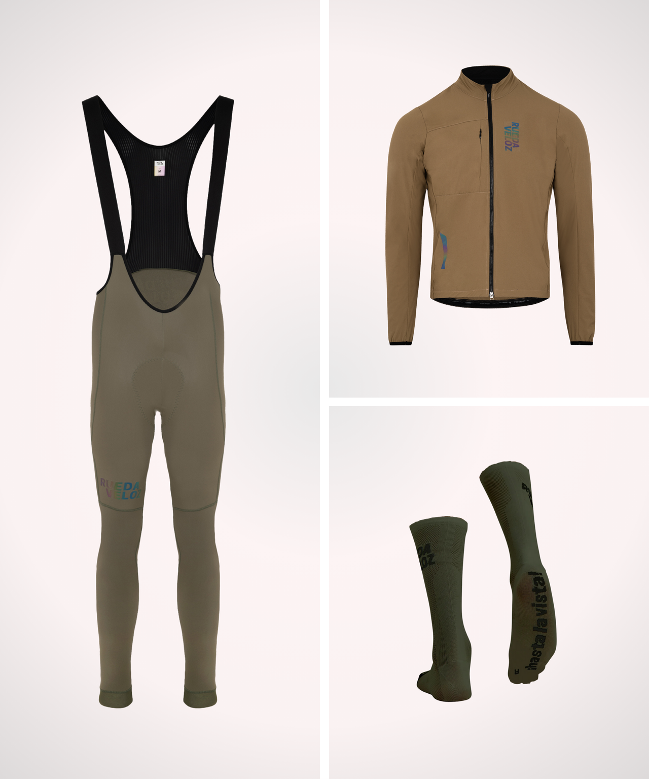 Herr Bundle: Vinter bibs + Jacka + Strumpor