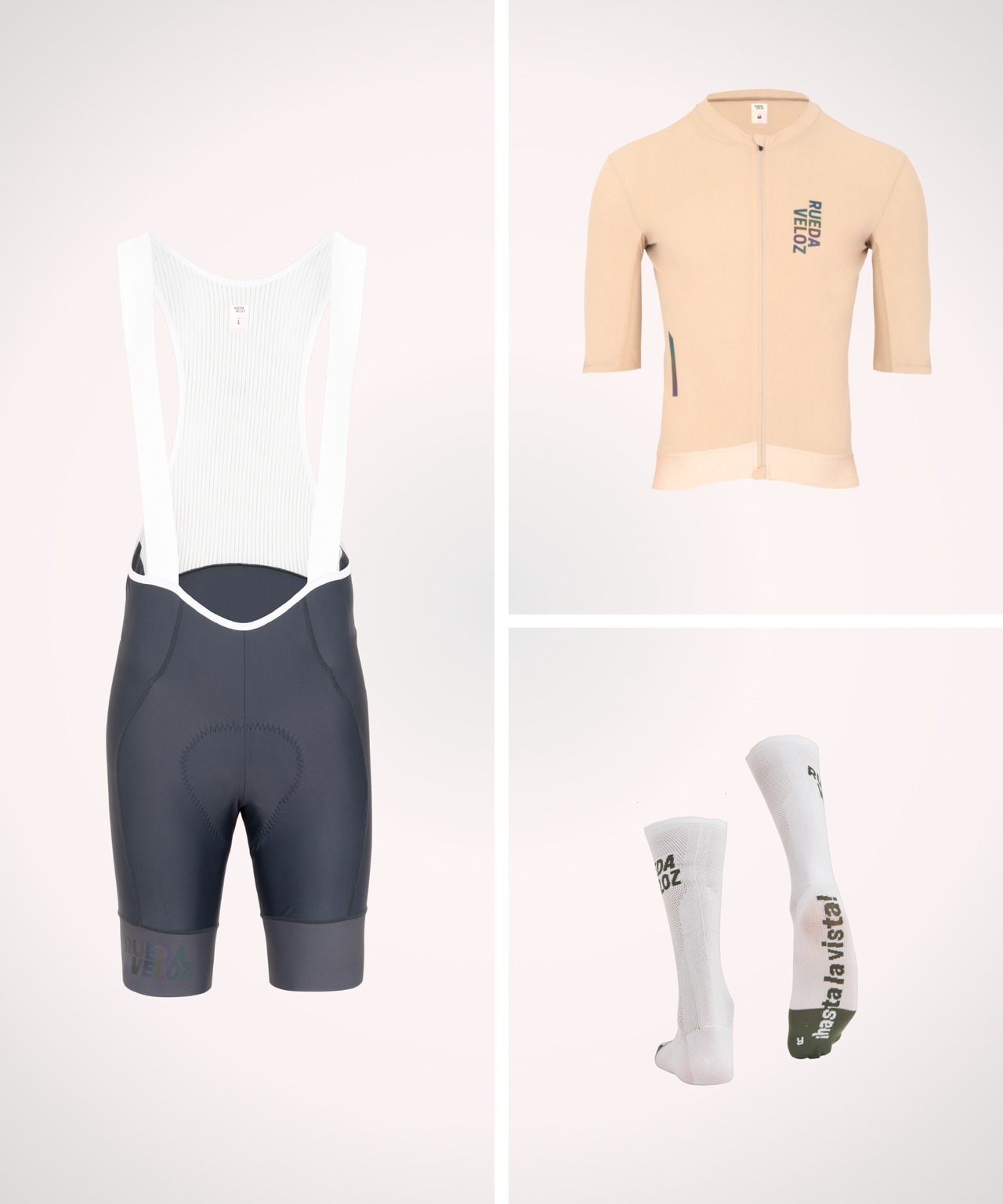 Herrpaket: Bibs + Kortärmad Tröja + Strumpor